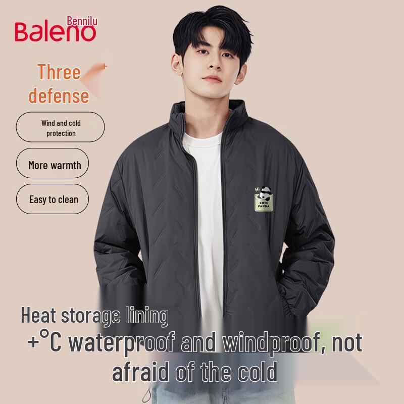 

Baleno Men s 2025 Winter Stand Collar Padded Jacket 5XL