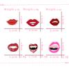 Variedad de Broches de Esmalte de Labios Rojos Moda Romántico Sexy Boca Pines de Solapa Chaquetas Insignia para Mochila Joyería Vintage Regalo Para Mujeres