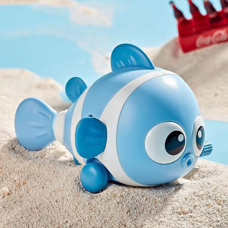 Wind-up Toy 1PCS Chain Will Swing Small Fish Children Crawling Guide Educational Toy Activities Small Gifts