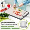 Feb.Multifunctional Double-Sided Stainless Steel Cutting Board Cutting Board Cutting Board