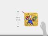 Marushin Loop Towels of Nintendo Mario Characters Perfect for and Elementary School Boys (Set 3) - "Let's Challenge" - Preschool, Kindergarten, -