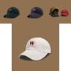 Fashionable Korean Style Baseball Cap Women's Personalized Letter W Couple Students Trendy Casual Sun Hat Men