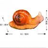 Simulare Micro Peisaj Melc Mic Decor Grădină Ornament Melc Model Melc Artizanat Rășină Figurine Miniaturale Decor Acasă