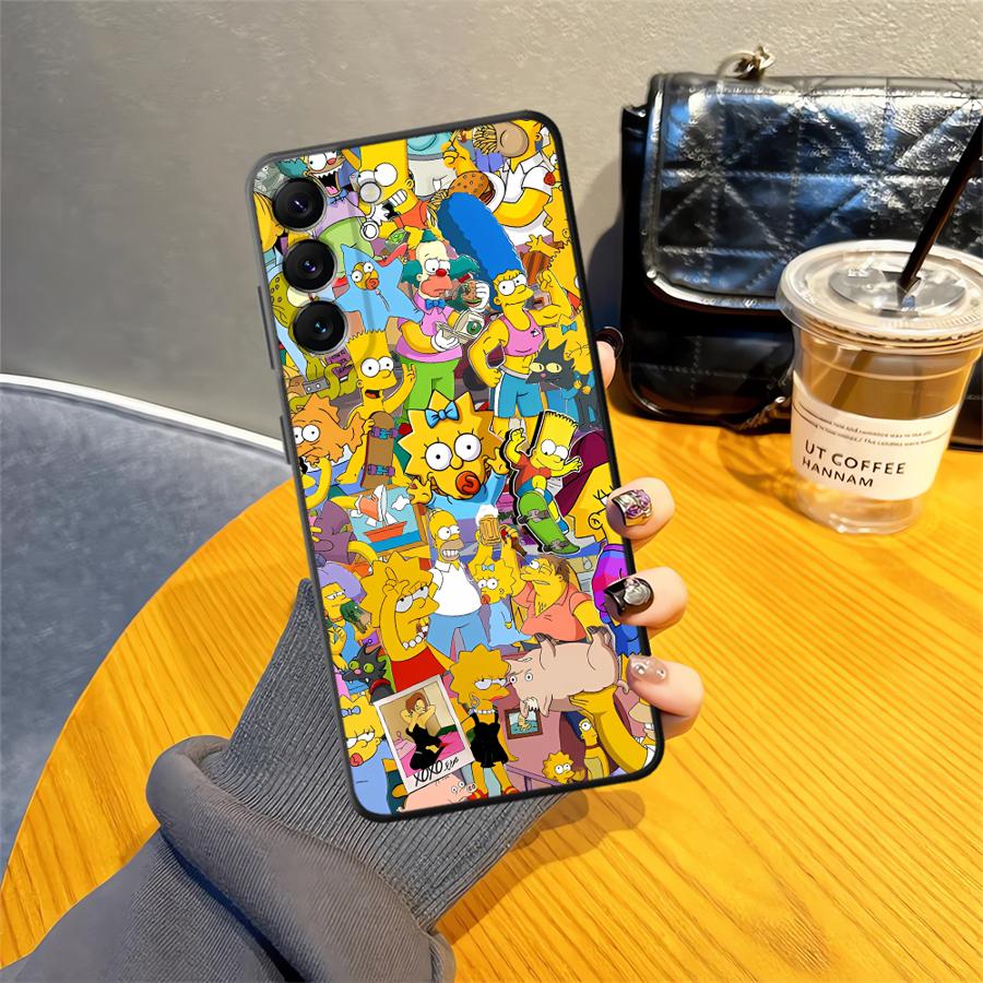 Phone Cover Case for Samsung Galaxy Note 20 Ultra 9 10 A04 A06 A07 A10 A20 A01 A02 A30 A40 A03 A50 A70 A05 The S-simpsons