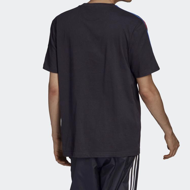 Adidas Originals 3D Tf 3 Strp T-Shirt Men Tops Black GE0836