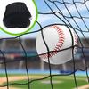 Gulfmore Baseball Batting Net, 4.2m X 8.4m, Replacement Net, Large, Multi-Purpose, with Cable Ties, Black