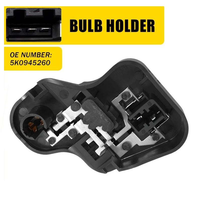 For Volkswagen Golf 6 MK6 2009 2010 2011 2012 2013 Rear Taillight Tail Lamp Light Circuit Board Bulb Holder Base Car Accessories