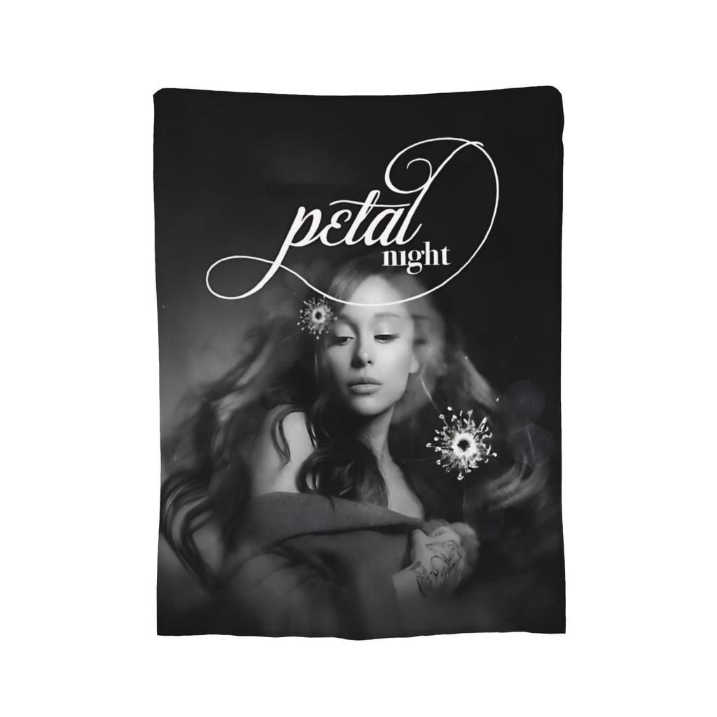 Arianas Grandes Inspired Coral Fleece Plush Throw Blankets Blanket for Home Car Ultra-Soft Bedroom Quilt,