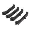4PCS Radiator Mounting Cushions Rubber Support Pads 4012 326 682S 4 Core Radiator Support Bushings Bracket for II Nova