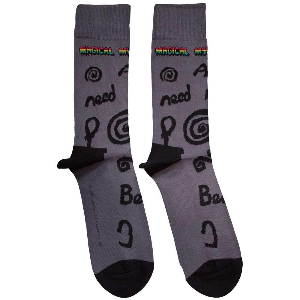 The Beatles Unisex Adult Magical Mystery Tour All You Need Is Love Socks