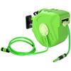 Hose Reel, 15 m + 1.5 m, Wall Mount, Automatic Roll-Up, 180° Rotating, Spray Gun