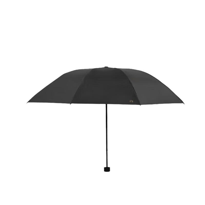 Paradise 30725E 8-Rib Black Coated Tri-fold Umbrella