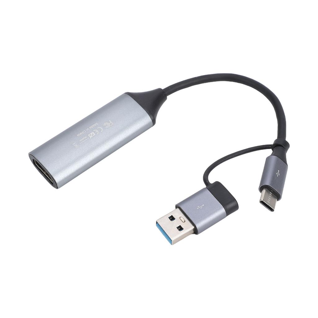 4K 30hz Video Capture Card HDTV HD Multimedia Interface to USB 3.0 Type C 3.0 Game Capture Card for Live Streaming Game