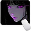Standard Mouse Pad Purple Anime Grils Gamer Cabinet Small Gaming Mousepad Travel Mouse Mat Plymouth Non-Slip Office Mousemats