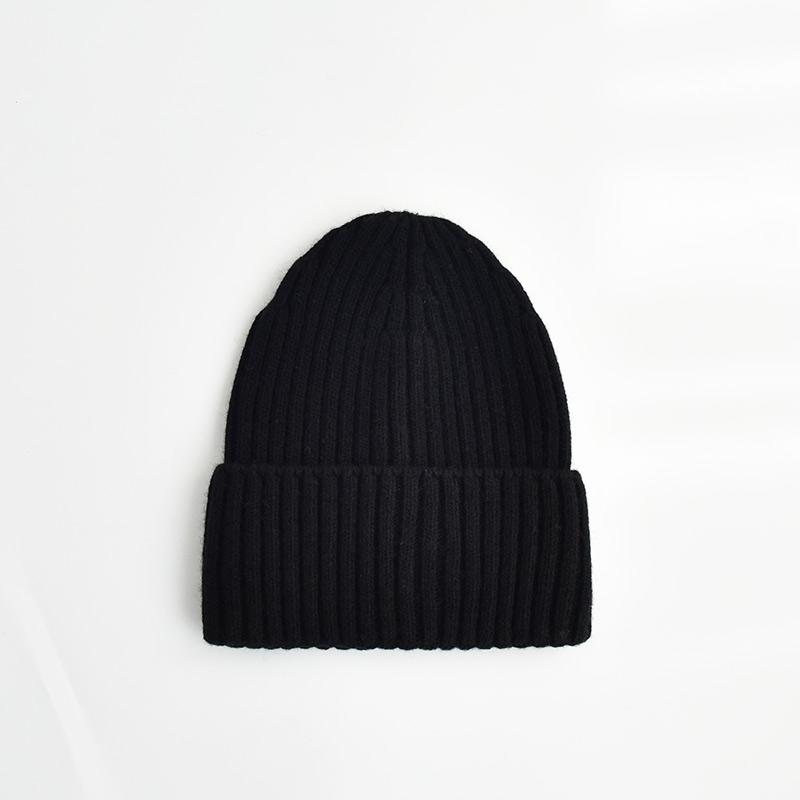 RTS Factory Bulk Women Winter Knitted Beanie Hat Soft Warm Unisex Wool Blend Knitted Skull Beanie Caps