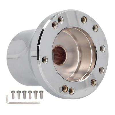 Club Car Steering Wheel Adapter Silver Maintenance Replacement for EZGO TXT RXV 1994‑Up