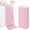 1pc Cheesecloth Table Runner Country Style Gauze Cheese Cloth Tablecloth For Wedding Bridal Shower Baby Shower Birthday Party