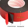 Strong Adhesive Black Foam Double-Sided Tape for Nameplates, Doors, Windows, Metal Bonding, Sealing, and Shock Absorption