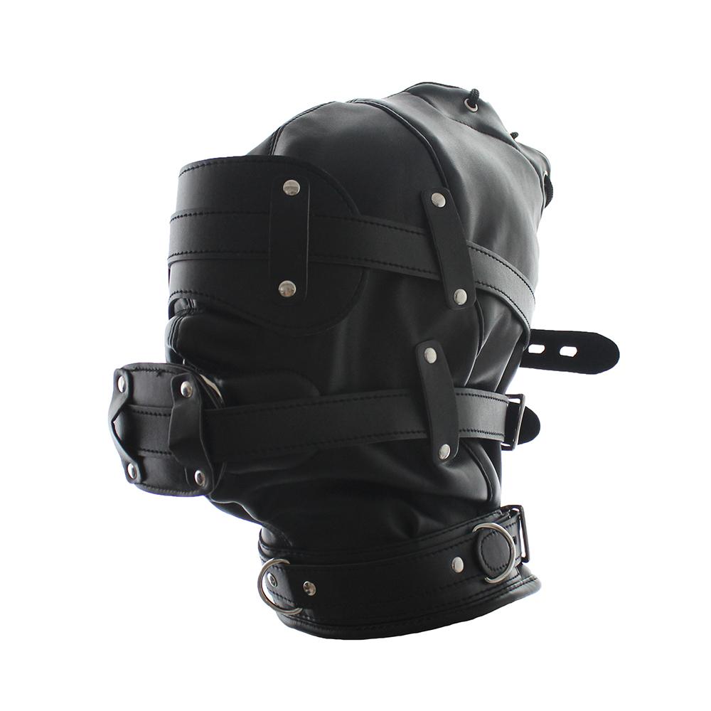 VaHppy Role Play Dog Slave SM BDSM 3 Colours Includes Dildo Gag Sex Toys for Couples Removable Eye and Mouth Cover