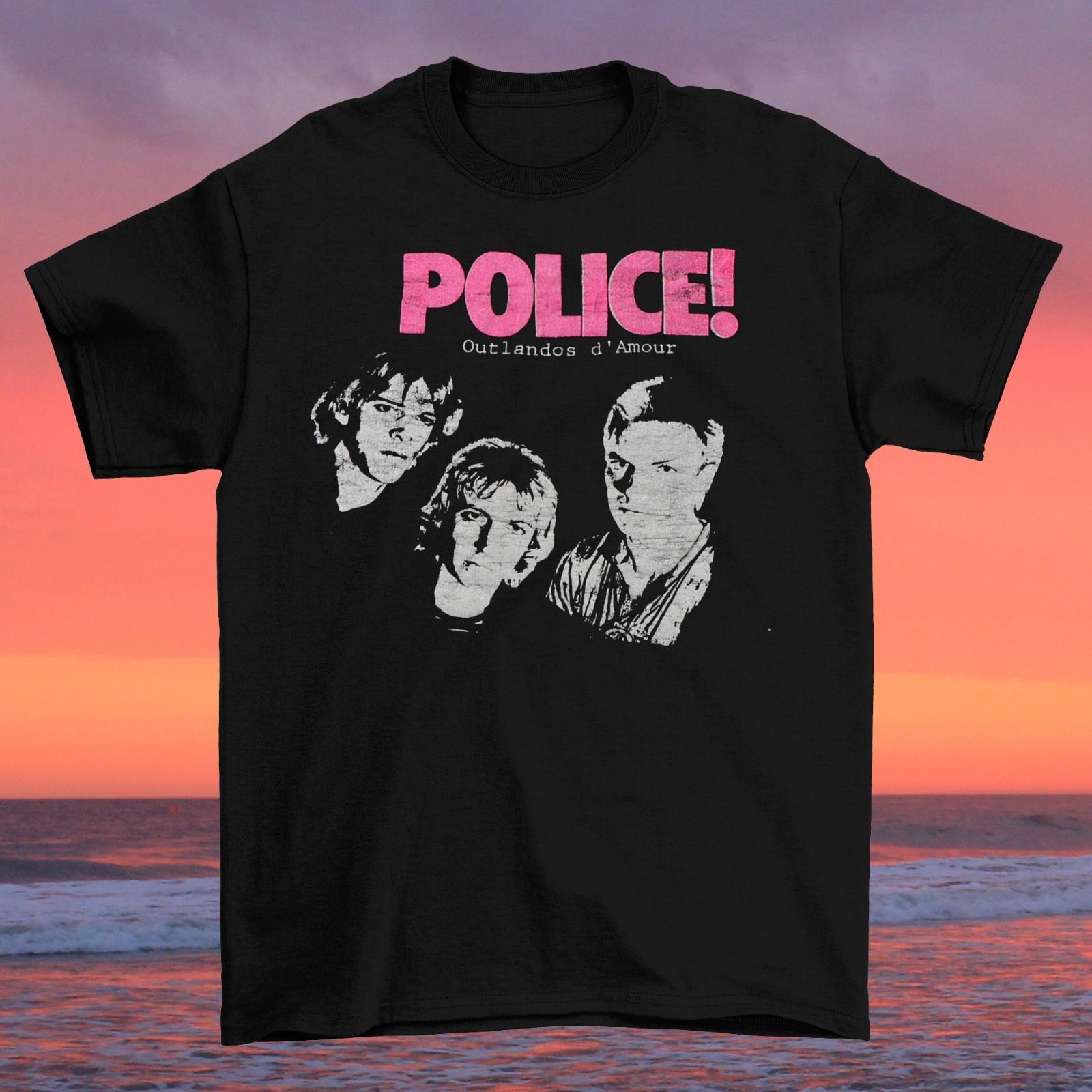 New The Police Band Outlandos d Amour Album Shirt Unisex Size S-234XL S разноцветный