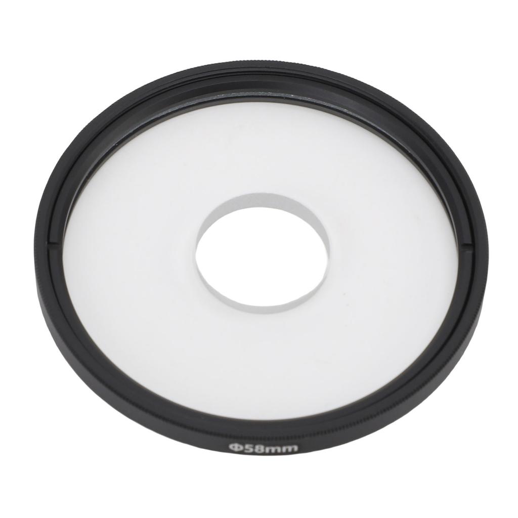 58mm Center Exposure Edge Blur Filter Optical Glass Multi Layer Coating Closeup Portrait Special Effect Camera Filter