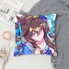 Vivlos Anime U-Uma Musume Pillow Case Fashion Square Pillowcase Bedroom Sofa Room Ins Decoration Leisure