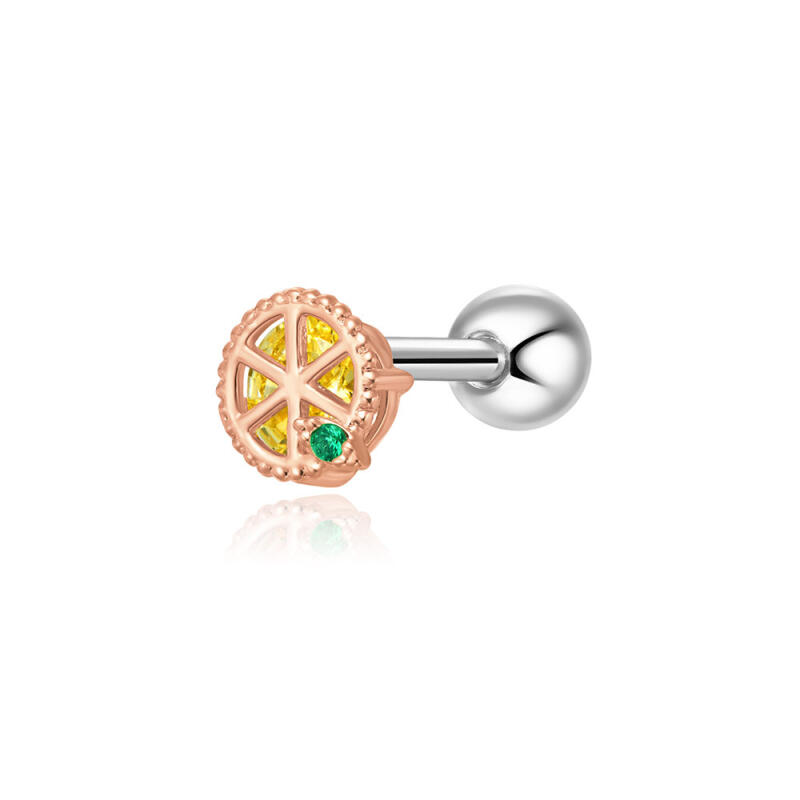 

Lemon Surgical Piercing yellow gold