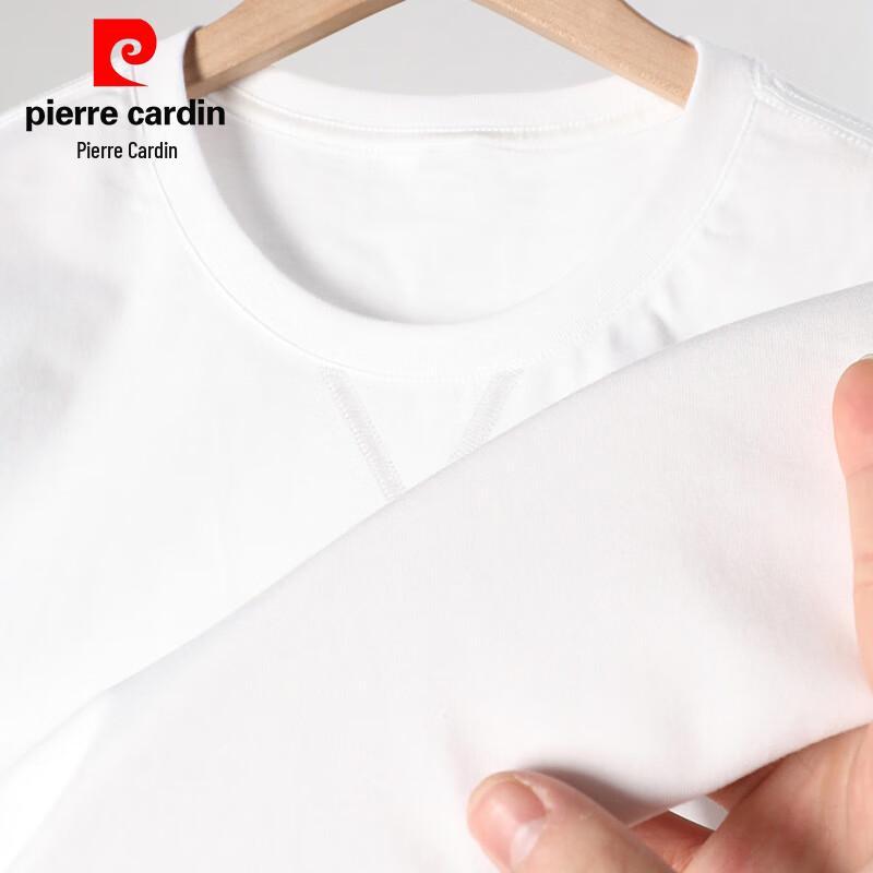 Pierre Cardin Men's 100% Cotton Short Sleeve Round Neck T-Shirt