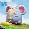 In-Stock Pull-String Elephant Car: Cute Crawling Baby Toy for Holding Head Learning