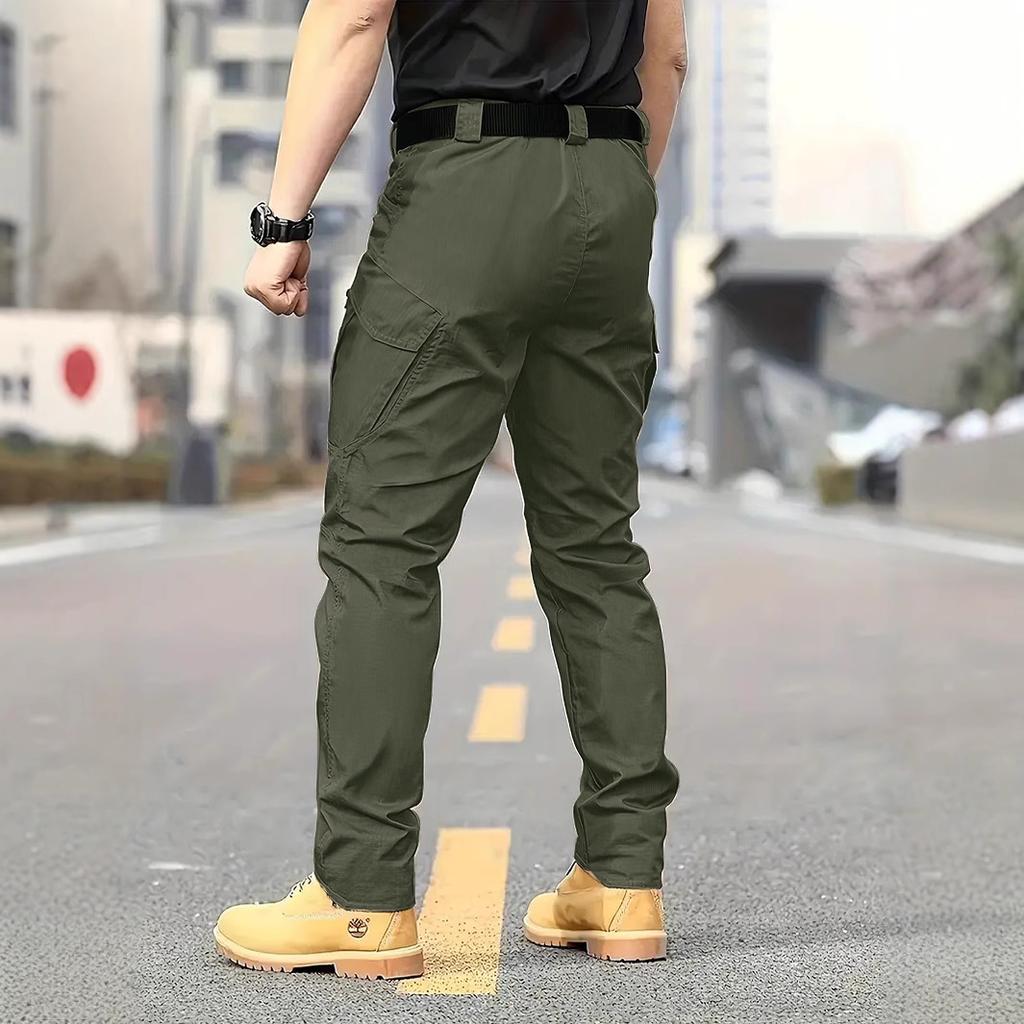 Tactical Pants Men's Spring and Summer New Tooling Casual Pants Outdoor Functional Straight Training Pants