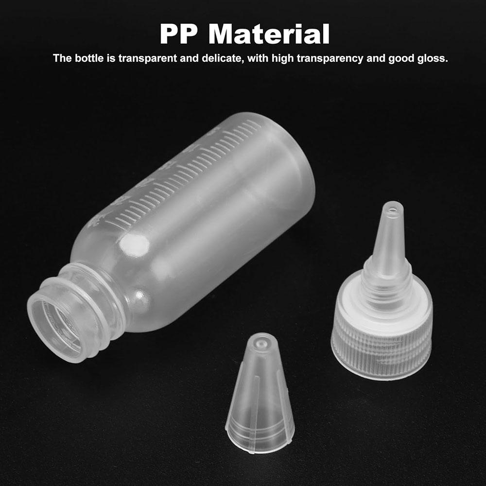 Paint Bottle,Airbrush Paint Bottles Jars Plastic Containers 1oz/30ml of Acrylic Storage Mixing with Ball Jar Bottle Mixer Empty