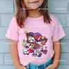 The Amazing Digital Circus T Shirt Cartoon Animation Pomni Girl Tee Shirt Summer Casual Kids Clothes Short Sleeve Children Tops