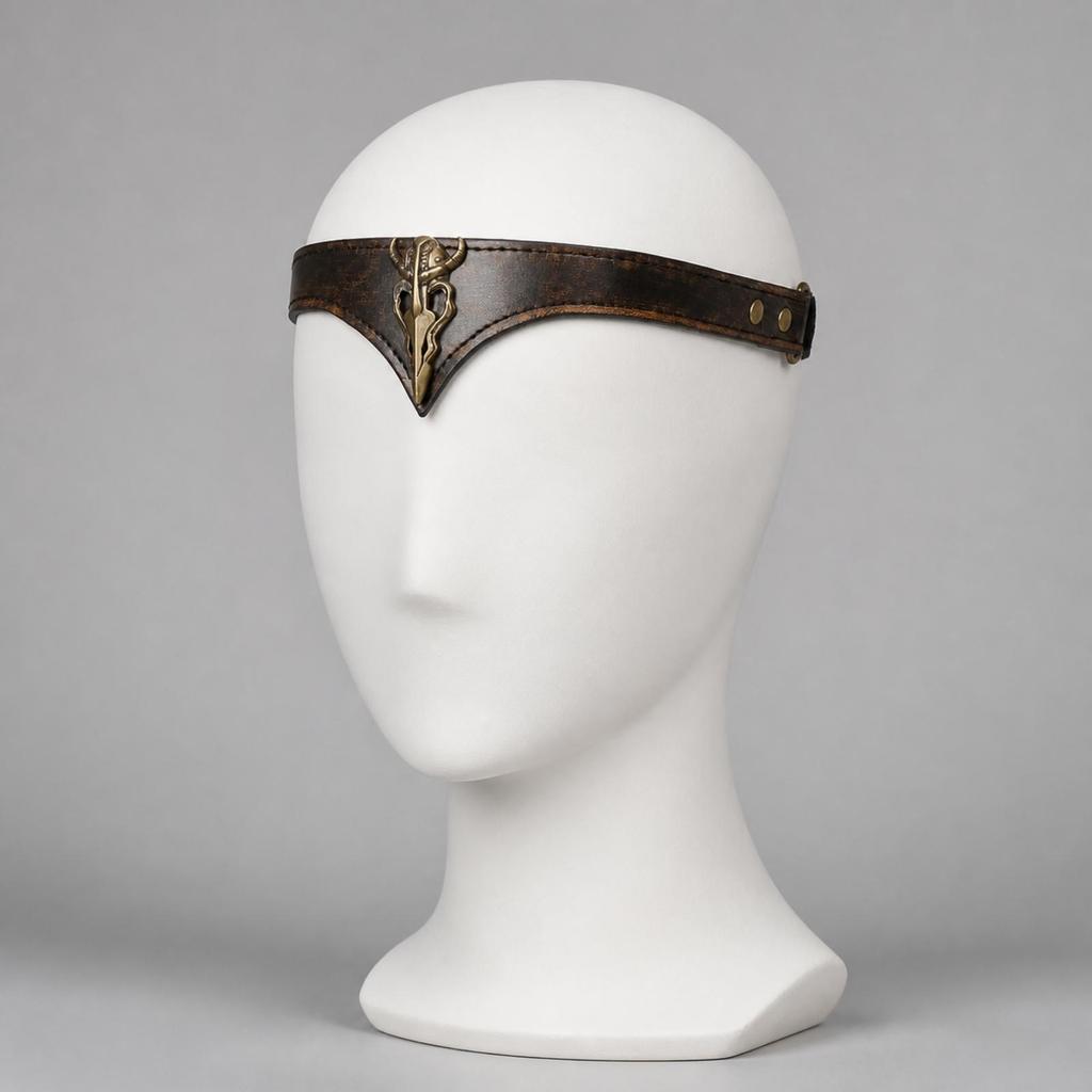 Warrior Headband Detailed Headwear Decorative for Halloween, Cosplayers