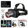 Far LED Super Luminos cu Senzor Far Reîncărcabil prin USB Far LED Frontal Cu Baterie Încorporată Lanternă pentru Camping Pescuit