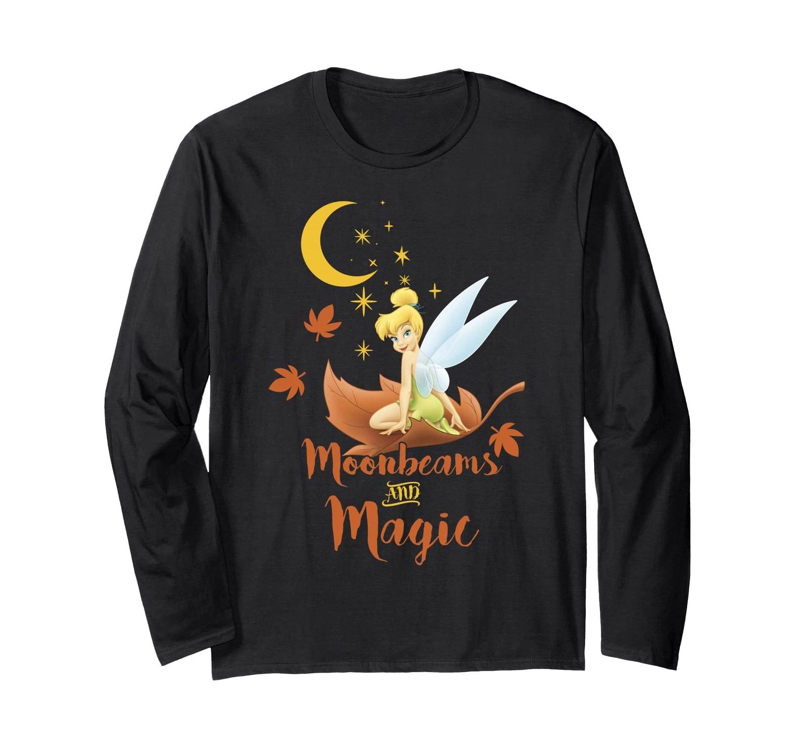 Disney Peter Pan Tinker Bell Autumn Moonbeams & Magic Logo Long-Sleeve T-Shirt_ S