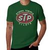 T-shirt basic vintage STP t-shirt nere semplici anime per uomo