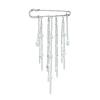 1PC Broche de Pin con Cadena Metálica Exagerada y Cadena de Borlas de Moda Para Mujer Nuevo Accesorio de Joyería con Pin Fijo para Traje Camisa