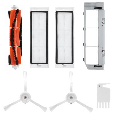 7 Teile/satz Wichtigsten Pinsel Filter Kit Ersatz Zubehör Fit für Xiaomi MIJIA Roboter Reiniger