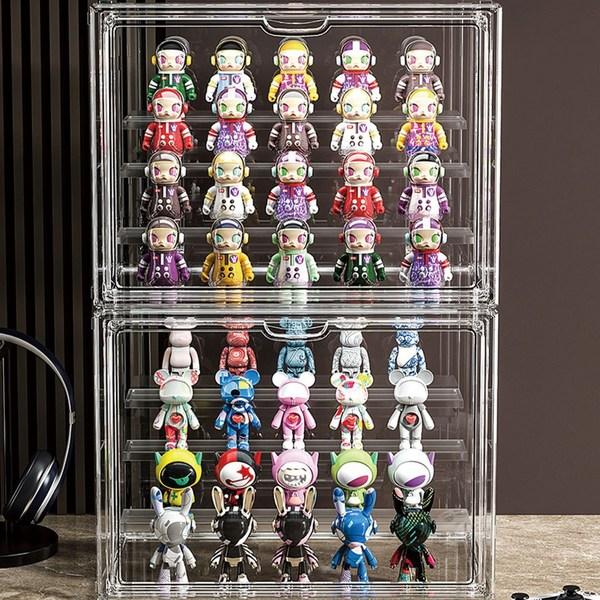 HK.Sell Acrylkoffer-Figuren-Ausstellungsbox, 1 koreanisches Spielzeug