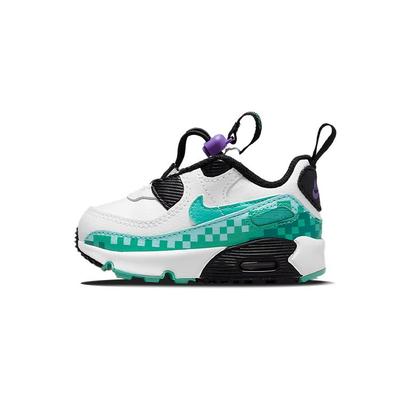 Air Max 90 Toggle SE TD Weiß Psychic Purple Washed Teal Babysneakers Schwarz DN3265-100