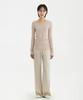 Youth Fluid Straight-Leg Pants - Light Beige