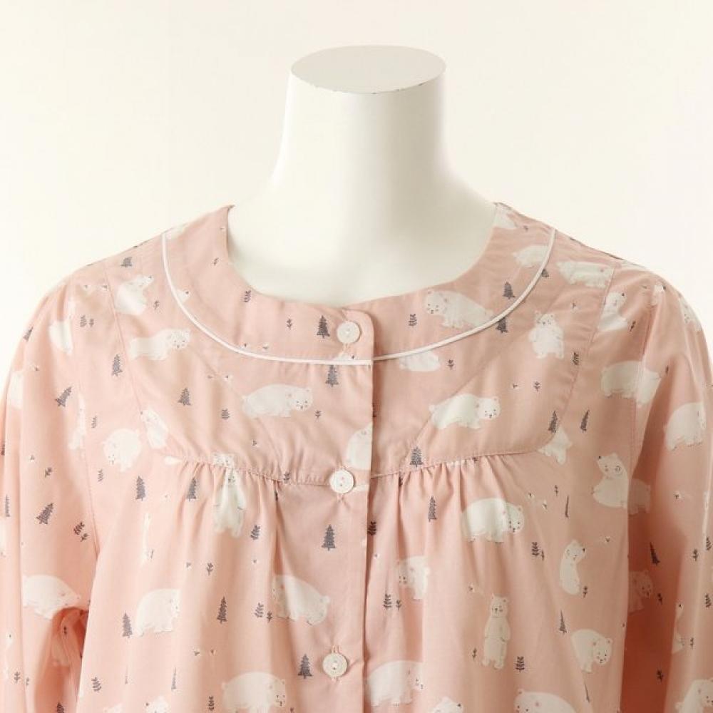 Venus Cute Bear Print Women S Pajama Soft Material Moc  Vpa4571w 