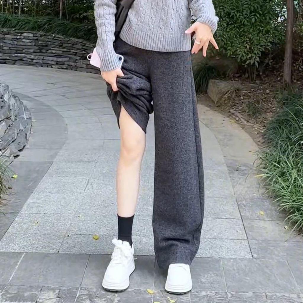 2026 Bestseller: Women's High-Waisted Retro Straight-Leg Pants - Fashionable, Slimming, Loose-Fit for Spring/Autumn