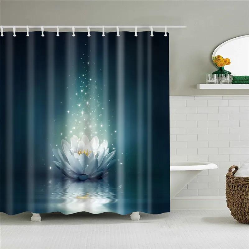 

Rural Single Plank Bridgestream Bath Curtain Forest For Bathroom Curtain Green Plant Beach Shower Curtain Bathroom Accessories W60H190(CM)-1 Pcs