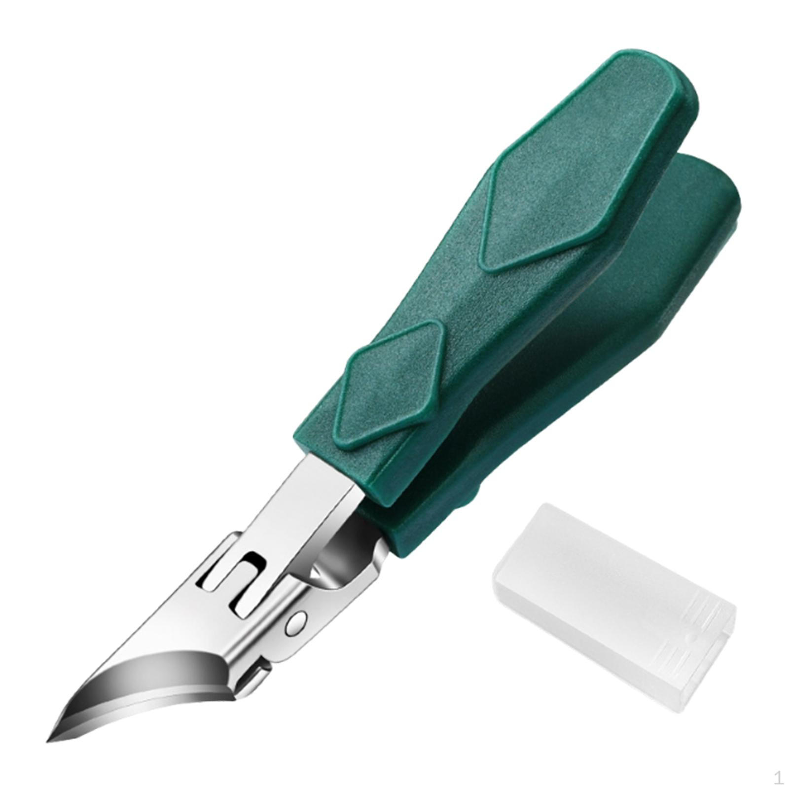 

Angled Edge Toenail Trimmers, Manicure Tool for Thick Toenails And Fingernails зелёный
