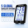 BIKEVEE Newest 12 Languages Bluetooth Wireless Bicycle Computer 2.4-inch LCD Screen Multilanguage MPH KM/H Rechargeable GPS Bike Speedometer Odometer