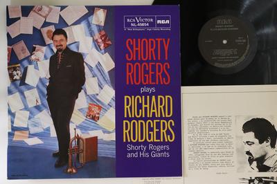 LP Record SHORTY ROGERS - Shorty Rogers Plays Richard Rodgers NL45654 RCA 1983 Spain Jazz Used