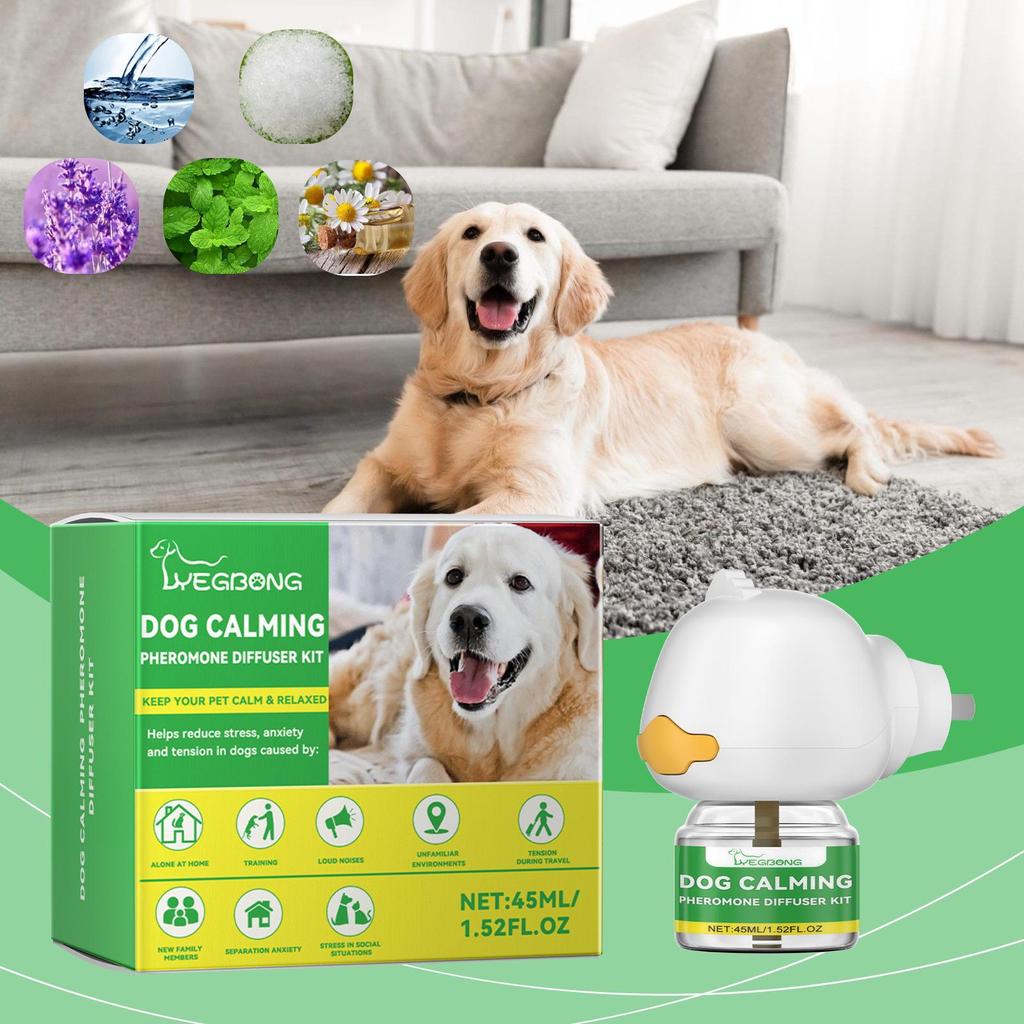 YEGBONG Pet Anxiety Relief Set - Dog Mood Diffuser for Stress Care In New Environments