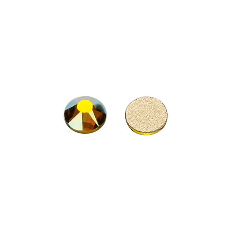 Rhinestone 2088 Round Shape 16 Cut Faces High Quality Non Hotfix Crystal AB Rhinestone for Garment Decorations