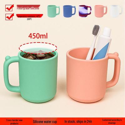 Silicone Cross-Border High-Temperature Coffee Mug & Tea Cup – 600ml